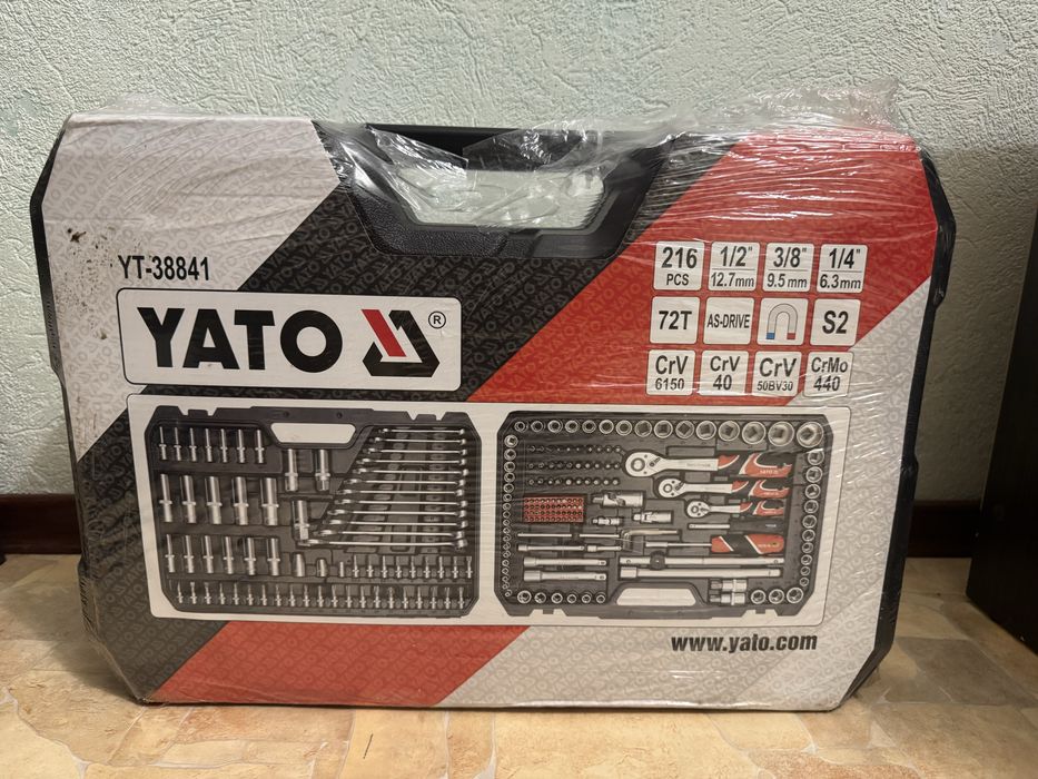 Набір інструментів YATO YT-38841, 216 предметів, новий