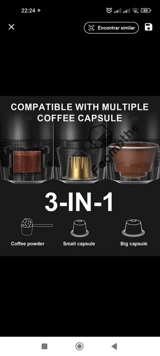 Máquina de café portátil/TOP