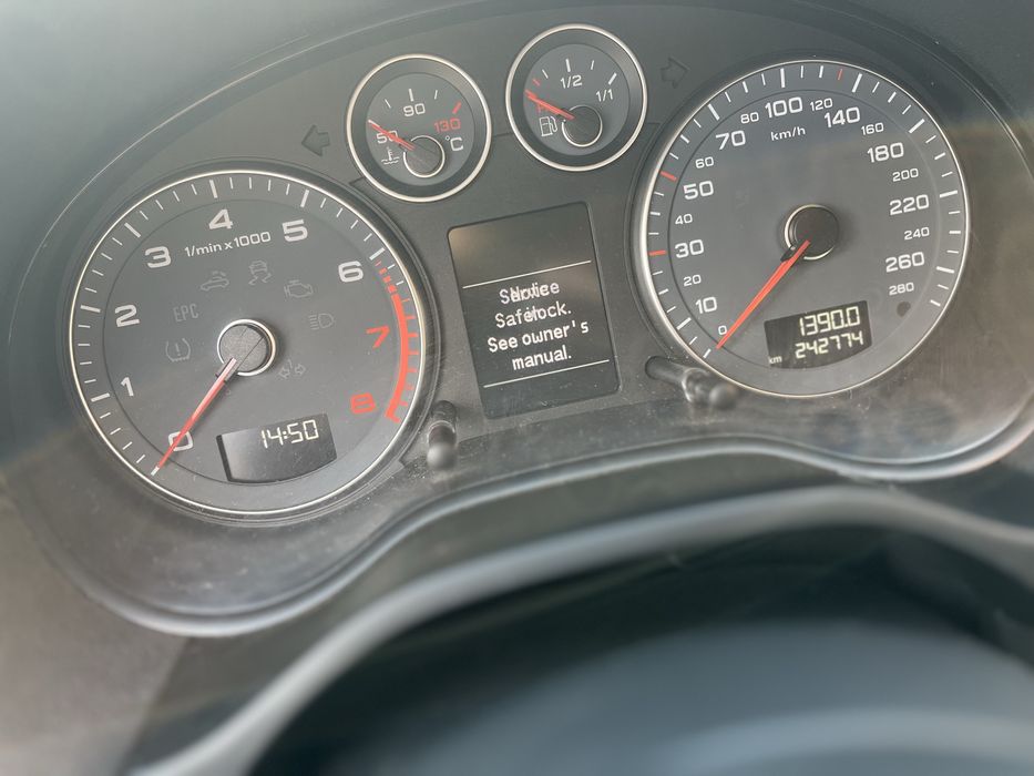 Audi a3 8p sportback zadnane