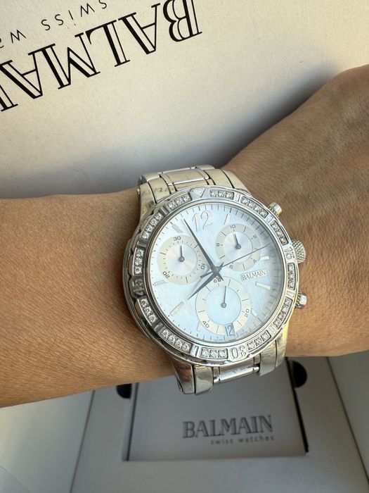 Годиник з діамантами Balmain B5555, діаманти прородні