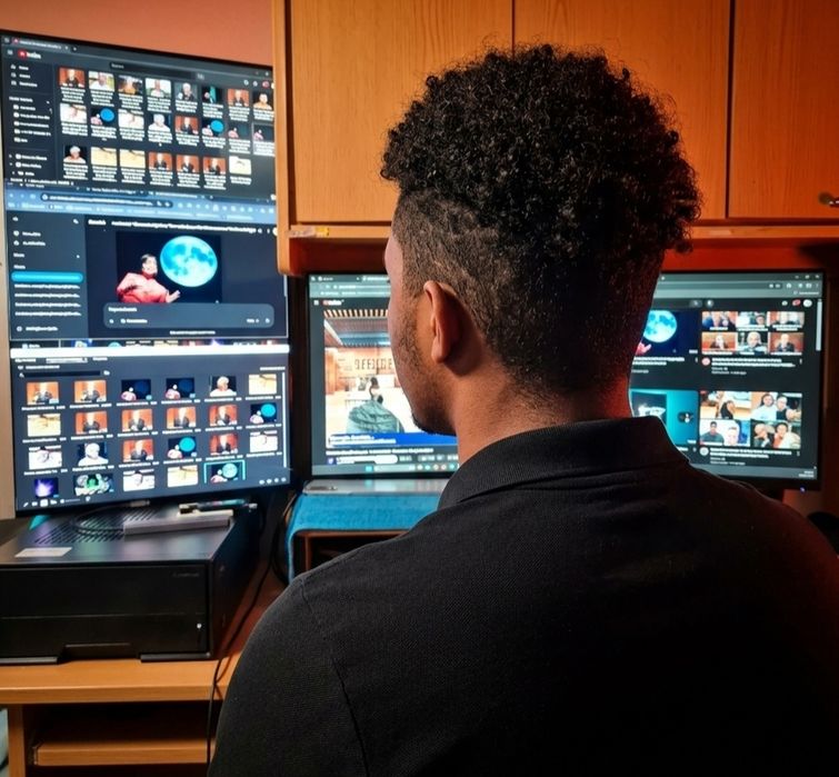 Editor de vídeo profissional | edição dinâmica e cinematográfica