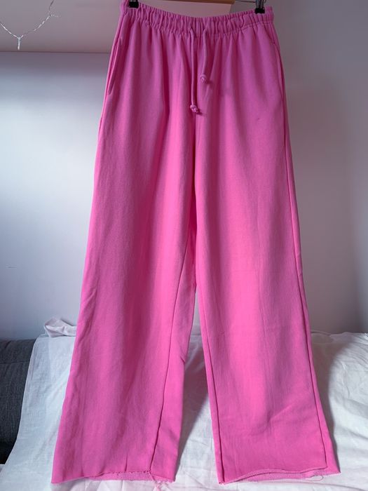 spodnie różowe Sinsay M-L