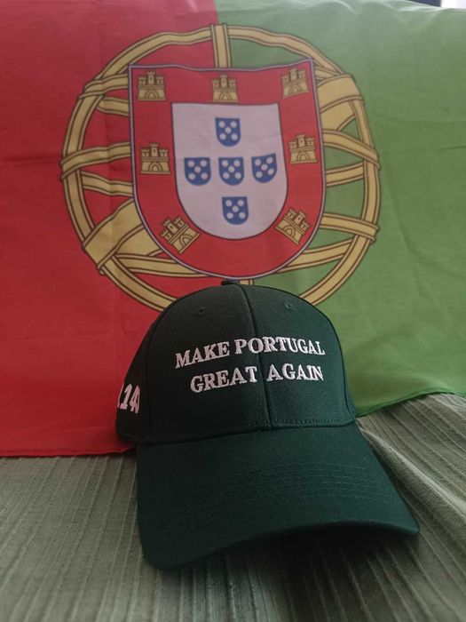 Boné Make Portugal Great Again modelo Verde