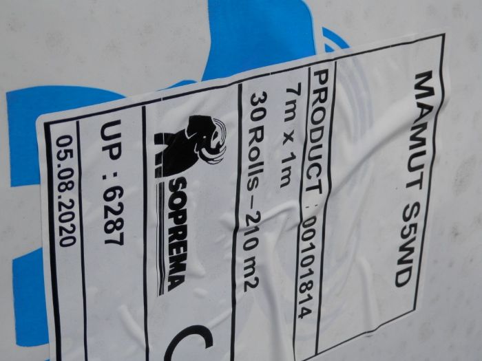 MAMUT S 5 WD Papa zgrzewalna Piastów 23,15 m 2 krycie dachy płaskie