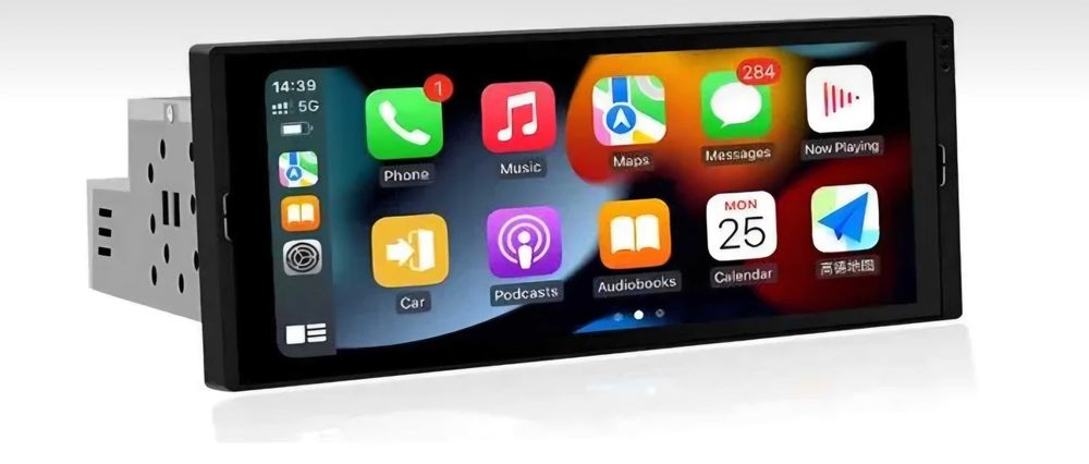 Rádio 1DIN 6.7 Android torne moderno o seu clássico.