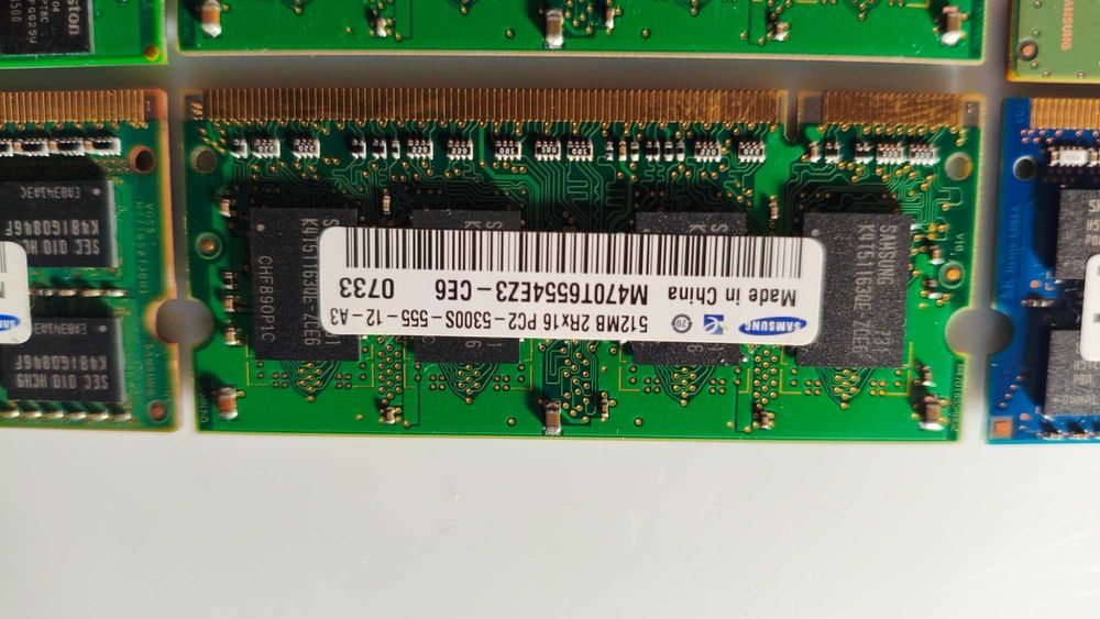 Memorias Ram SOdimm DDR3 ddr2 ddr