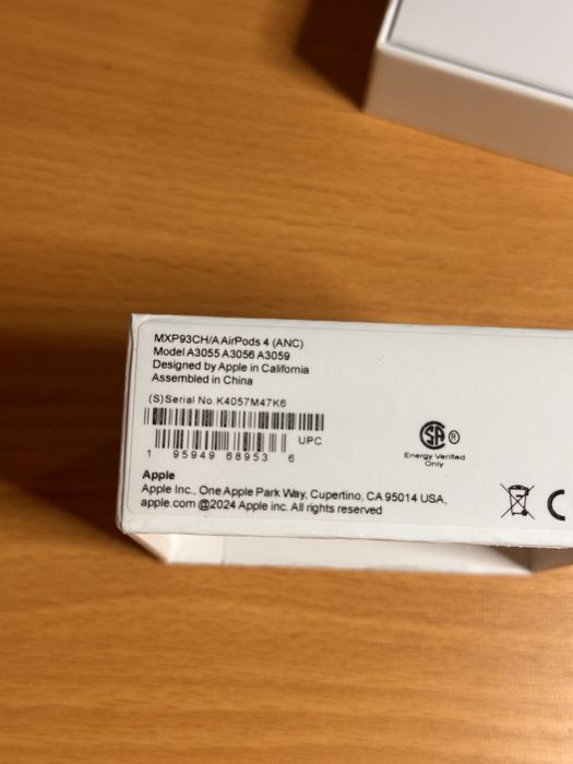 навушники apple airpods 4 anc