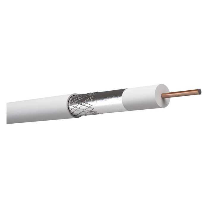 Kabel koncentryczny 10m COAXIAL przewód TV i SAT