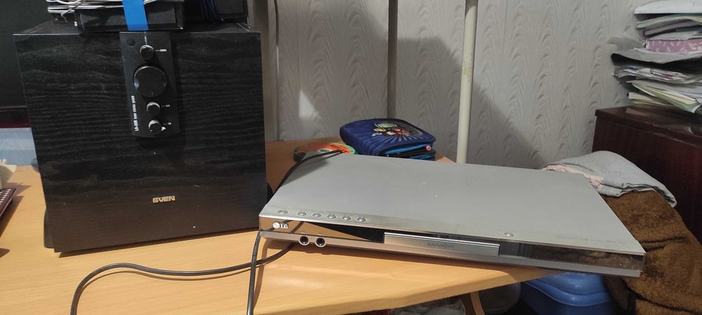 Колонки Sven L530 R.DVD плеер lg dks 5550
