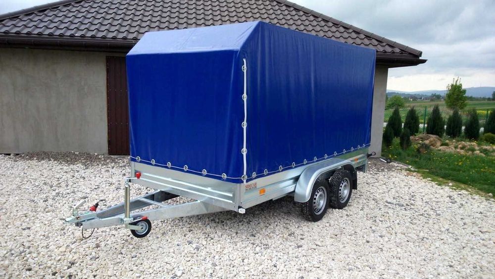 Przyczepka samochodowa SIDECAR 400x176 750 kg Producent - TRANSPORT