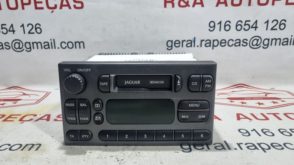 Auto Rádio Jaguar S Type Original