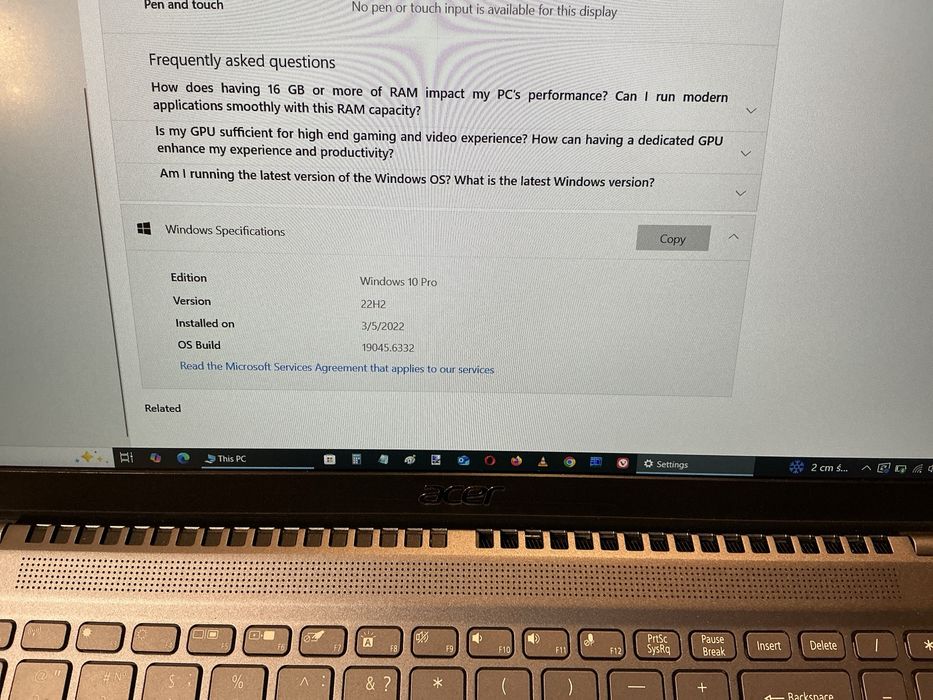 Sprzedam laptop Acer Swift SF316-51