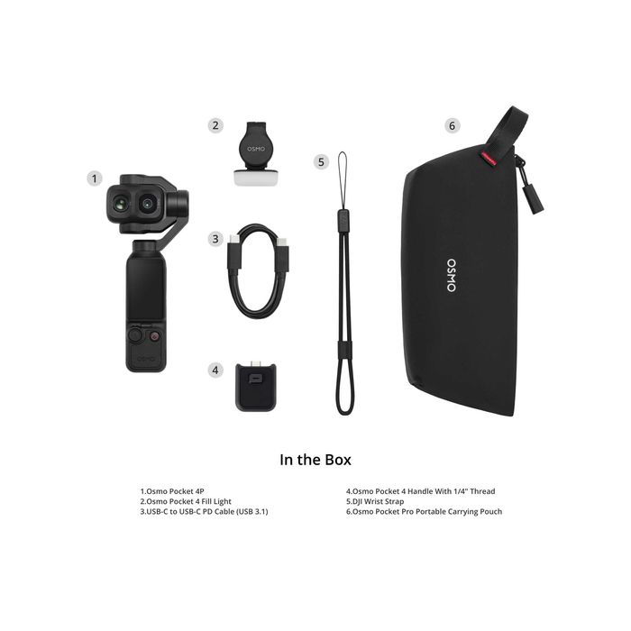DJI Osmo Pocket 4P | Standard Combo | SELADO | 3 ANOS DE GARANTIA