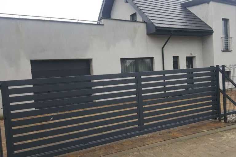 Płot panelowy 3D metalowy ze stali brama ogrodzenie wycena GRATIS
