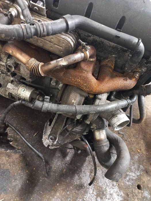 Silnik kompletny 2.5 tdi BAC vw touareg wtryski głowica pompa