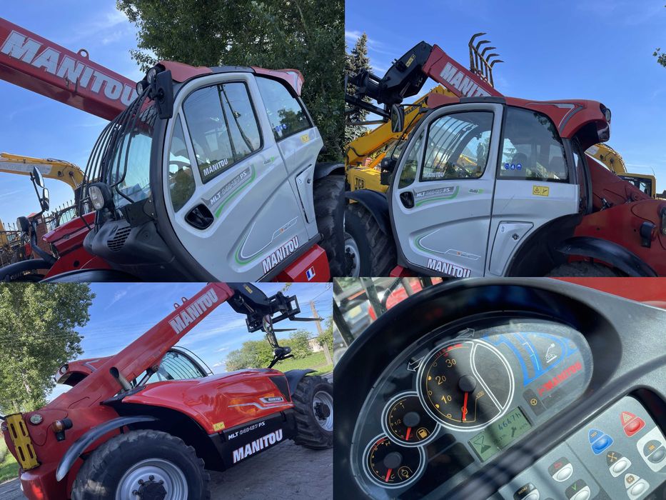 Ładowarka teleskopowa Manitou MLT 840-137 PS 2014 ROK Klimatyzacja Idealny stan 8 Metrów 4 Tony Tylko 4600 MTG Piękna Gotowa do pracy Zadbana!