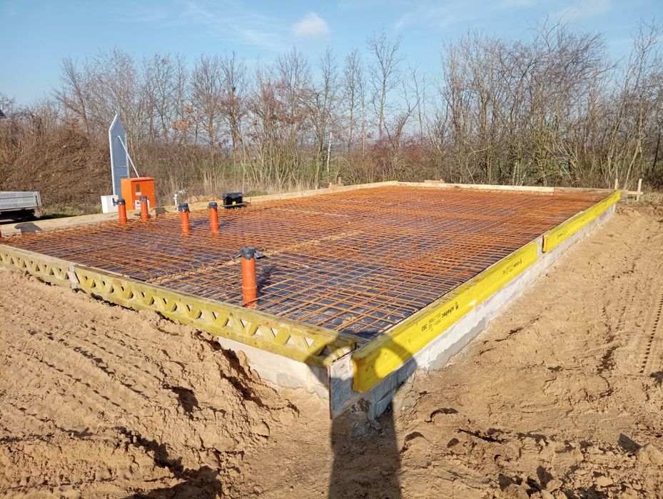 Budownictwo, usługi minikoparka