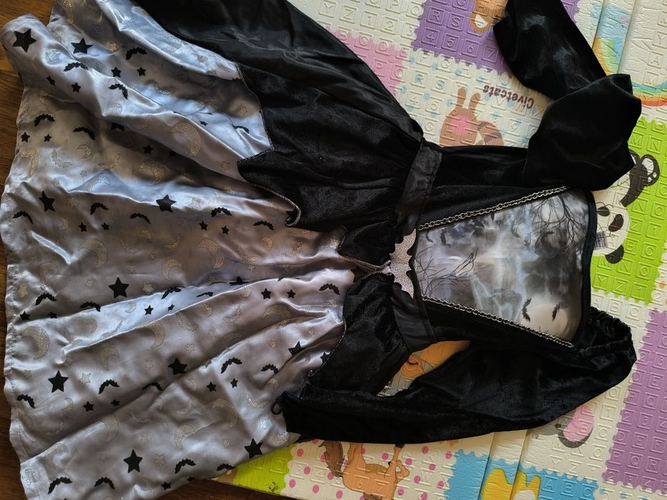 Сукня на Хеллоуїн на 6-7 років з 3D картинкою