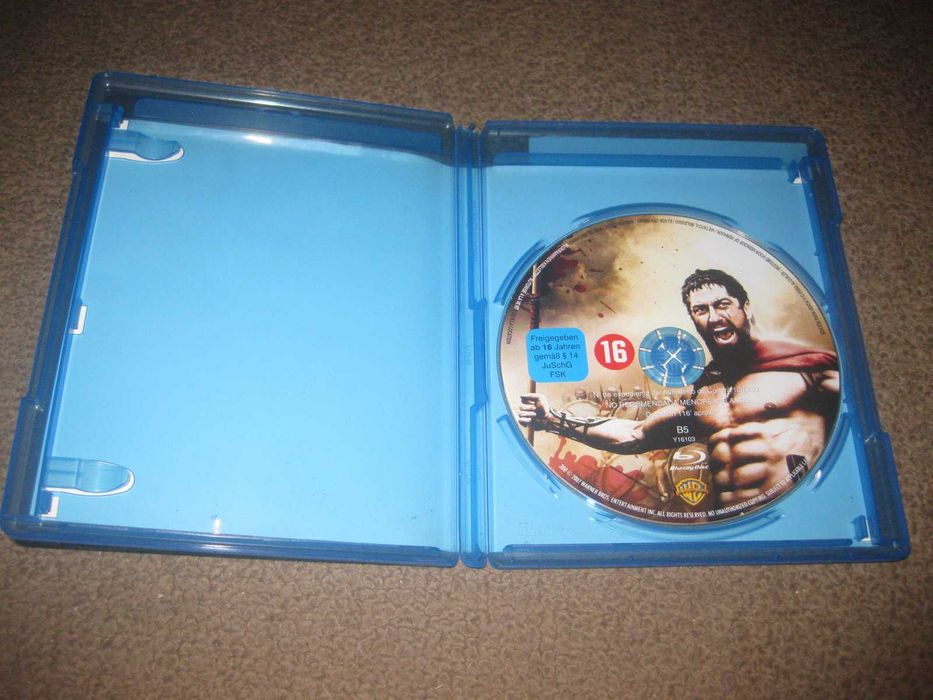 Blu-Ray "300" com Gerard Butler