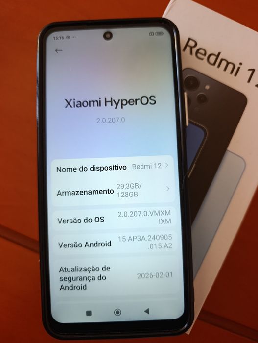 Xiaomi Redmi 12 (8GB RAM / 128GB) – Como Novo / Desbloqueado