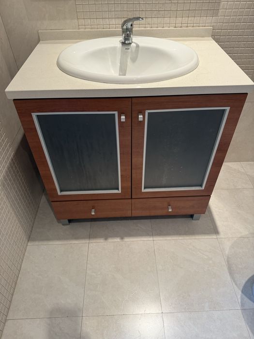 Movel Wc com lavatorio e misturadora