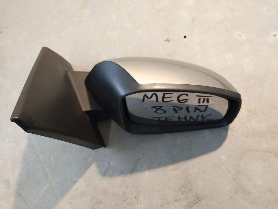 Lusterko prawe renault Megane III coupe TEHNK 8pin eu