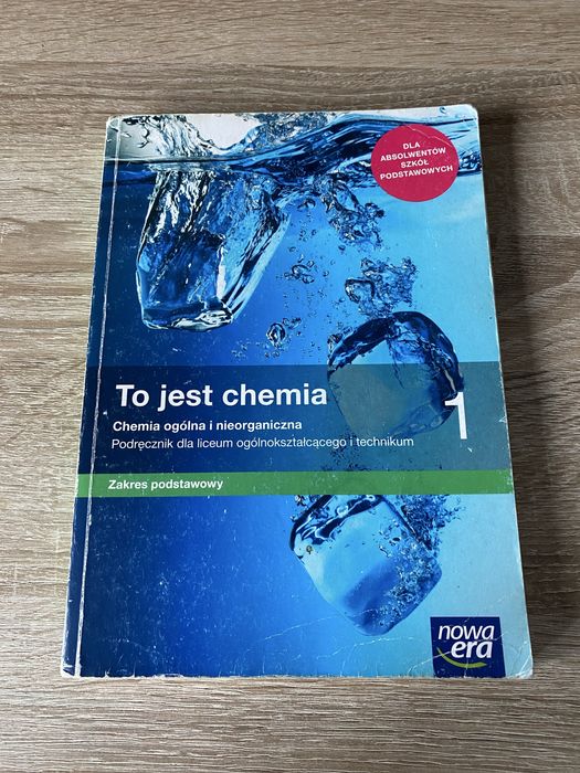 To jest chemia 1 Podręcznik zakres podstawowy