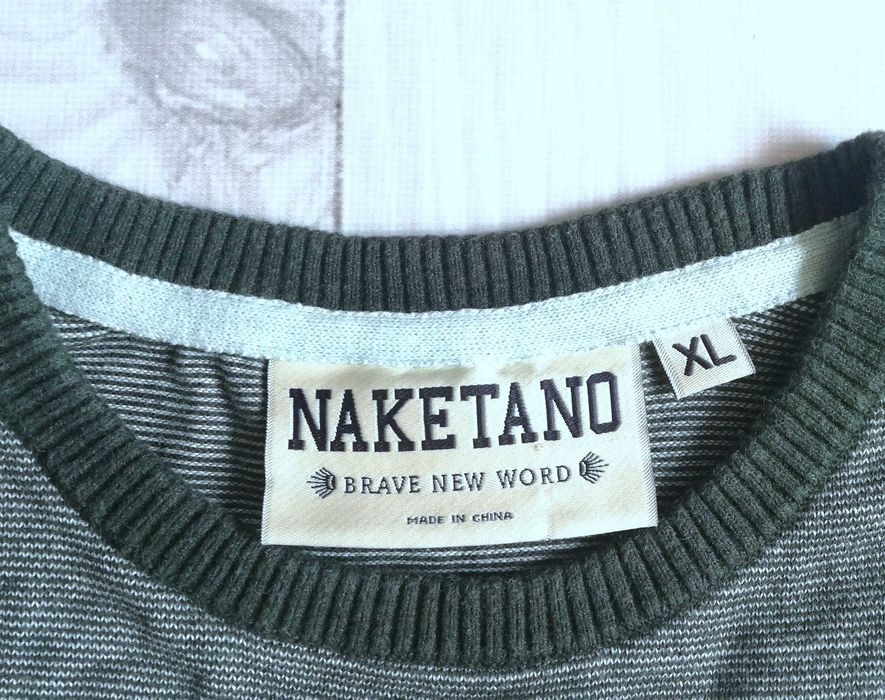 Sweter bluza Naketano r. XL