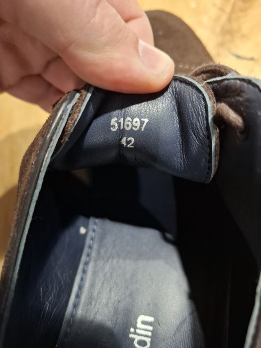 Buty męskie Pierre Cardin brązowe