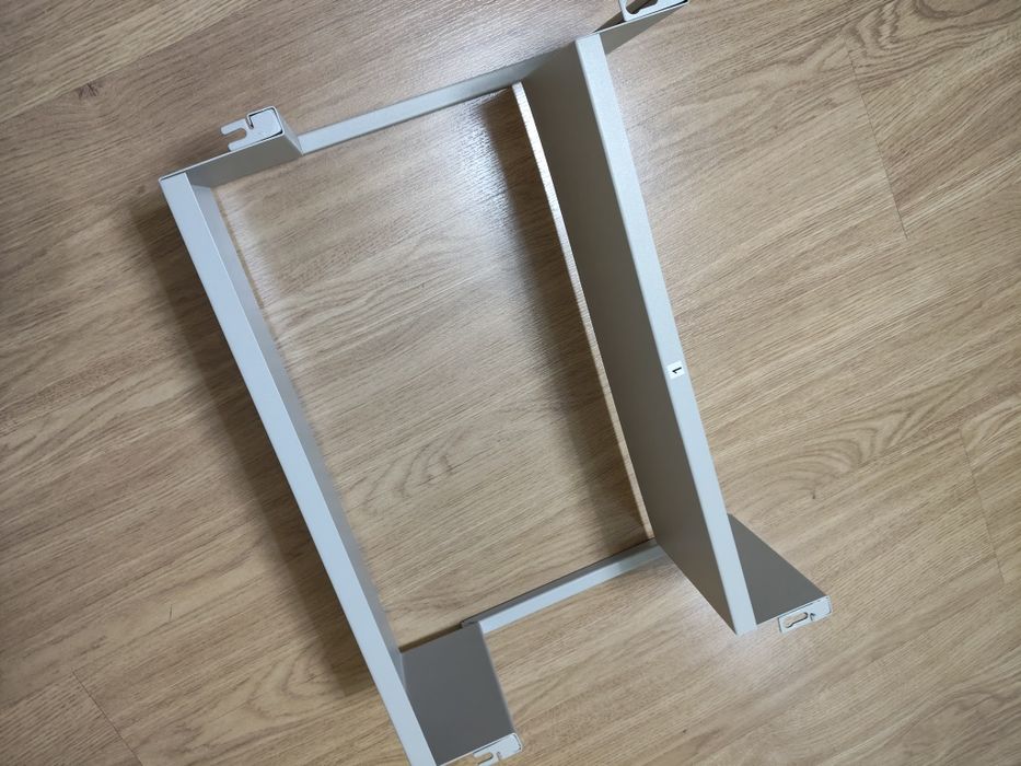 Prateleiras metal para interior ou exterior de armário, 2 prateleiras