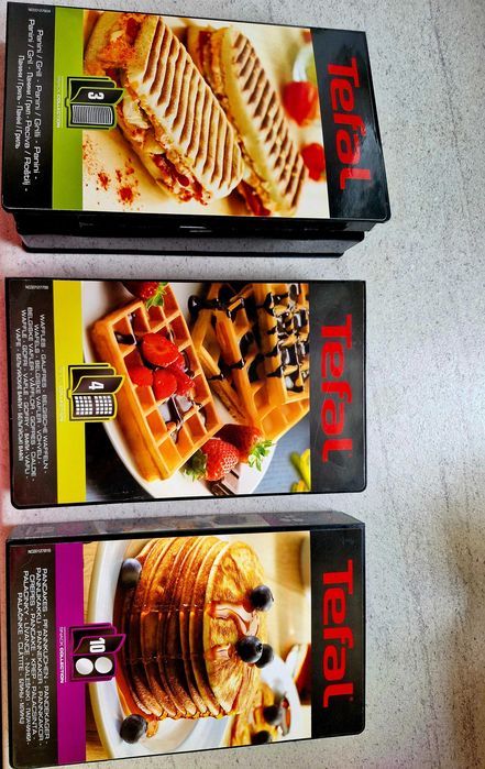 Tefal Snack Collection - wkłady Panini, Waffle