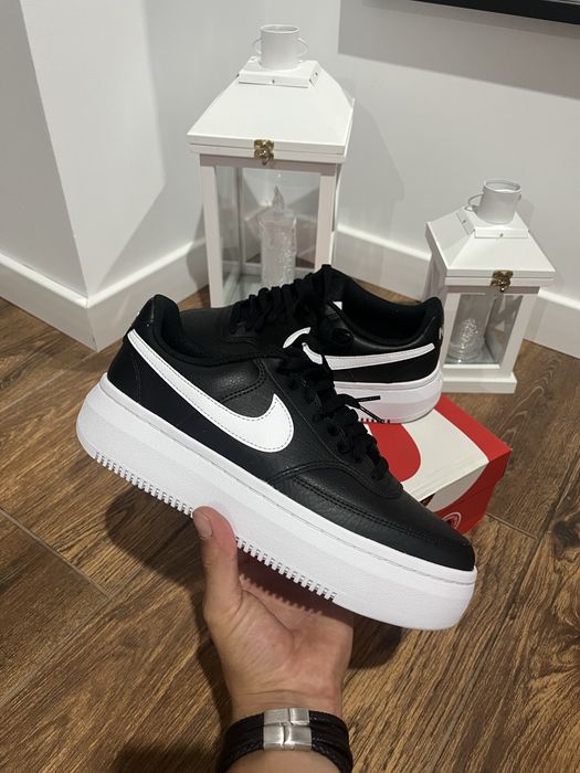 Nike Court Vision Alta LTR w kolorze czarno-białym rozmiar 42,5