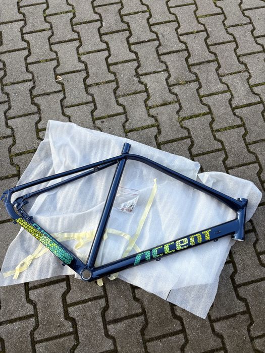 Nowy frameset accent furious xl gravel projekt