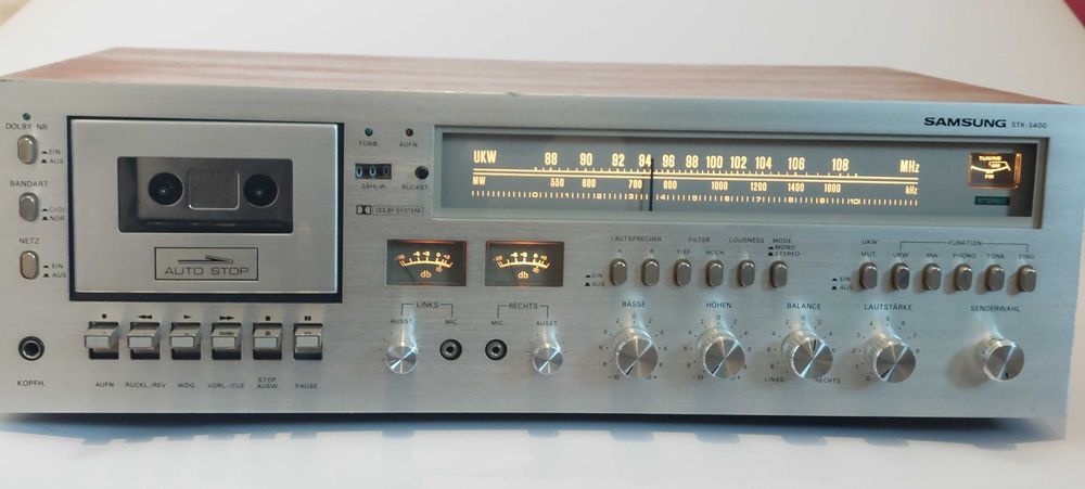 Magnetofon radio amplituner Samsung STK3400