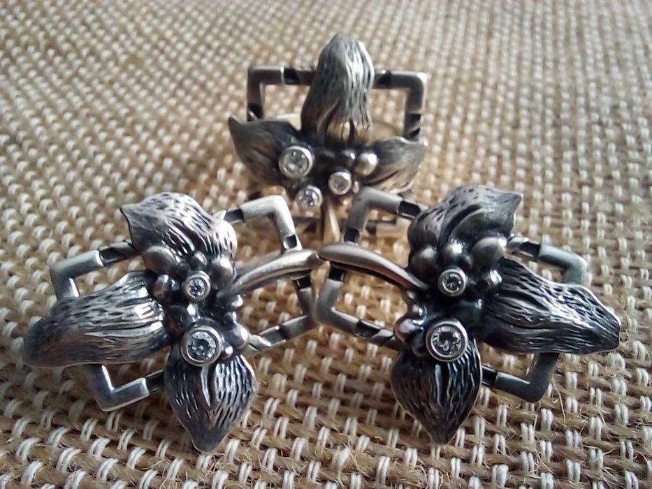 Чудовий срібний набір