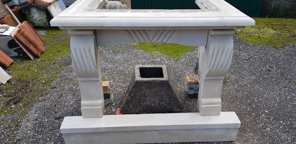 Fogão de sala  em mármore- baixa de preço