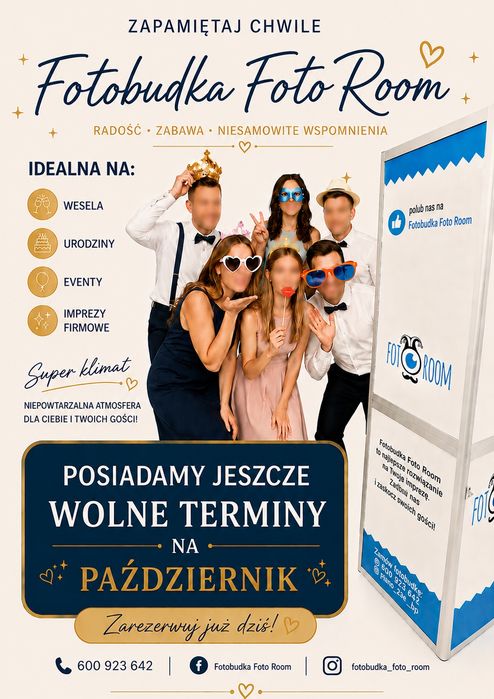 Fotobudka | Ciężki dym  | Napis MIŁOŚĆ | Pianino na wino