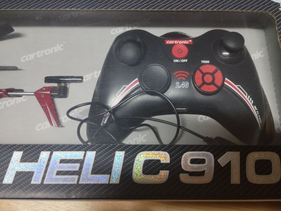 Helicóptero com comando