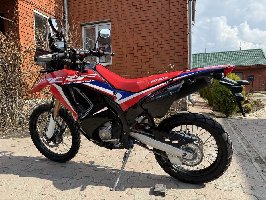 Honda CRF 250 rally розмитнений