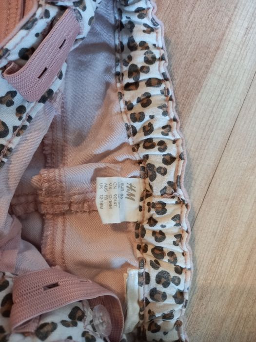 Spodnie dziewczęce H&M 86