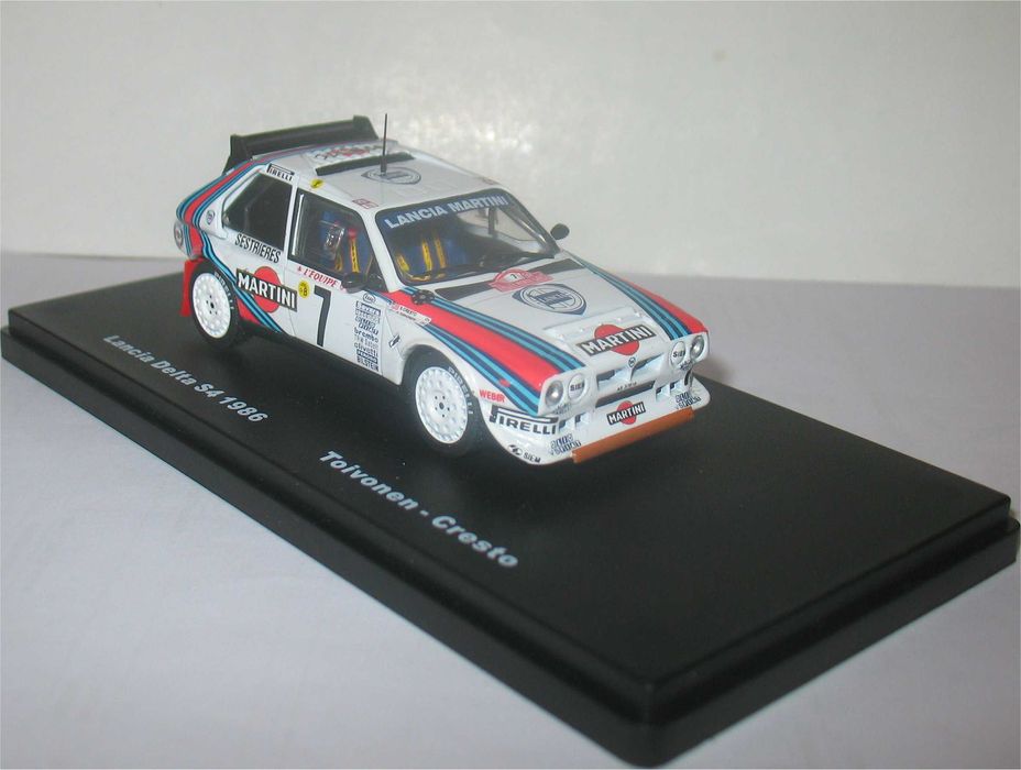 Lancia Delta S4 - Vencedor Rally de Monte Carlo 1986 - Henri Toivonen