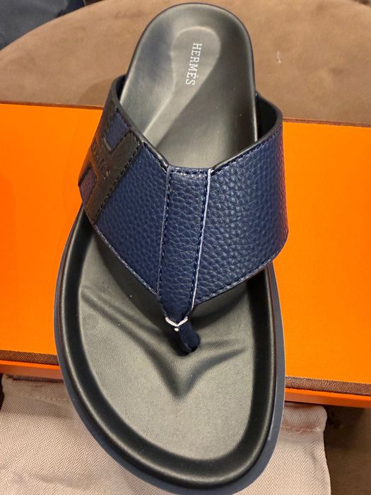 Мужские НОВЫЕ кожаные сандали HERMES 42р