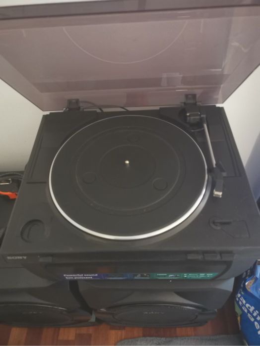 Sistema Sony SHAKE-X30D + Gira-discos Sony PS-LX300USB | Excelente Estado