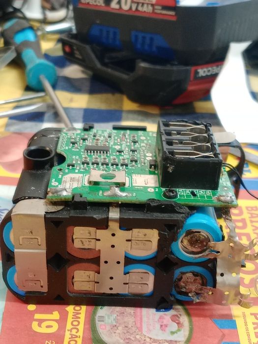 Reparação de baterias.Conversão de baterias para Li-ion