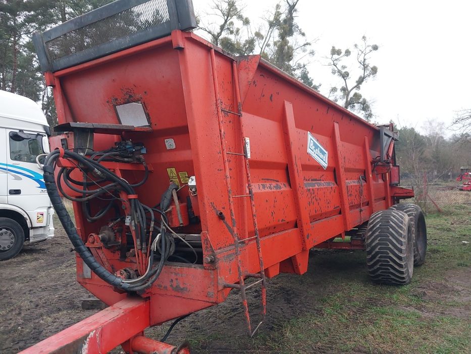 Rozrzutnik obornika Brochard dragon 2 tandem,własna hydraulika, klapa