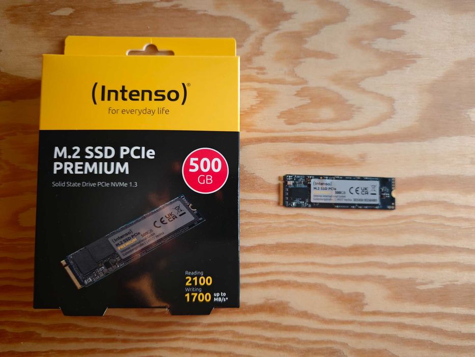 SSD NVME Intenso Premium 500GB M.2 2280 PCIE Gen 3 x 4