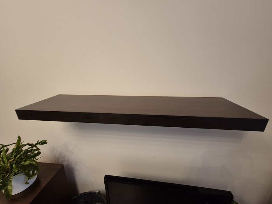 Półkami wisząca Kolor wenge