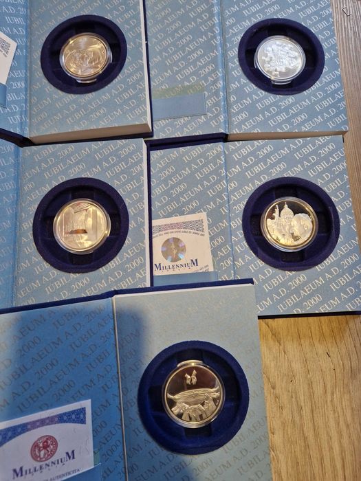 Medalhas de Prata Iubilaeum 2000 A.D.