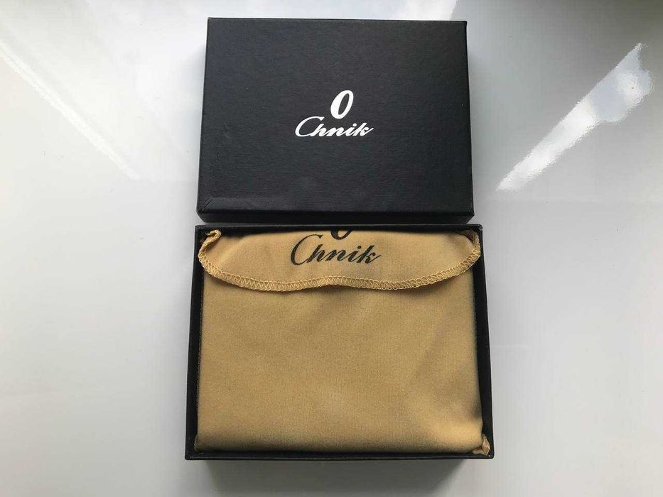 Портмоне / бумажник /кошелек OChnik (натуральная кожа) (черный)