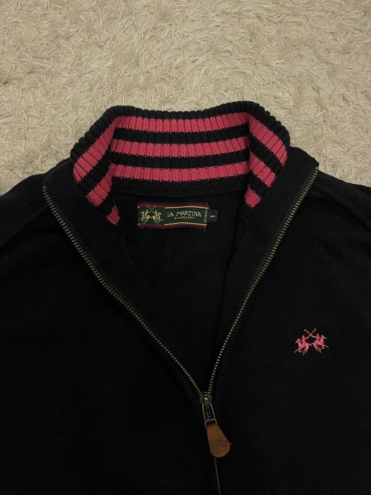 Стильна вязана кофта елітного бренду LA MARTINA